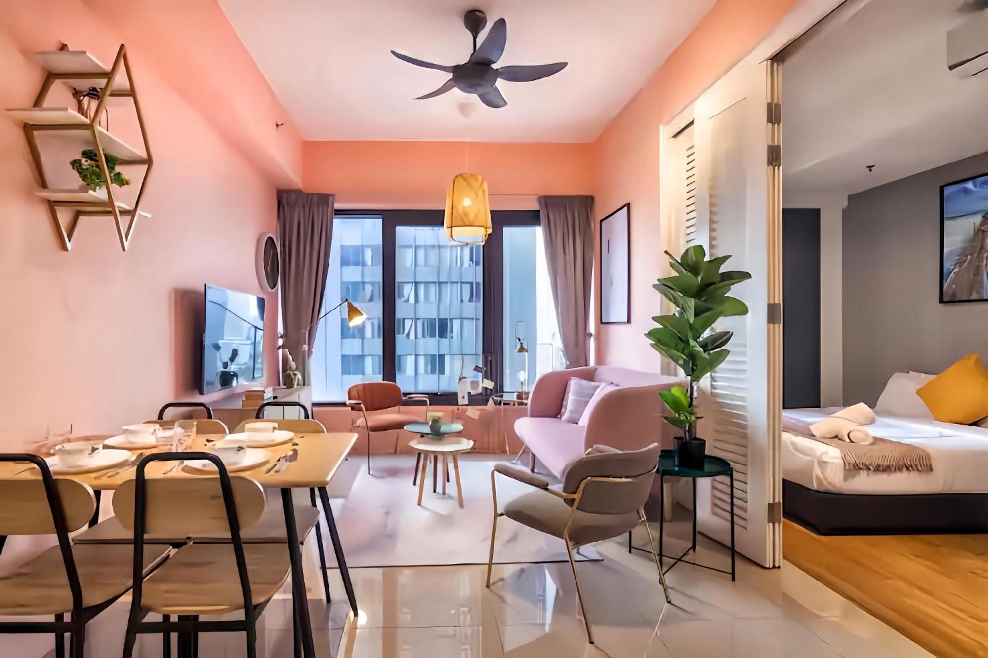 Tropicana 218 Macalister Penang Apartment Georgetown Luaran gambar
