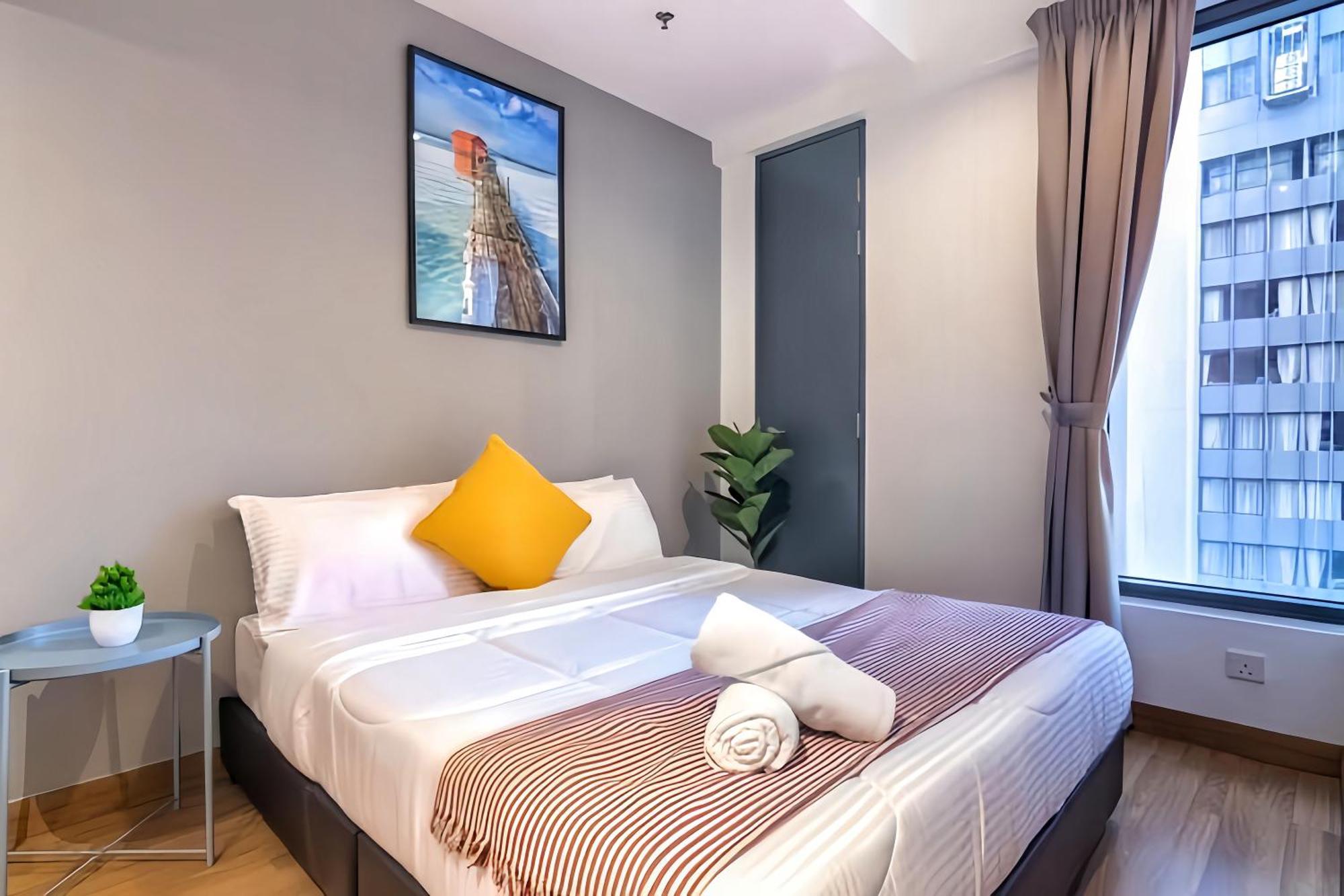 Tropicana 218 Macalister Penang Apartment Georgetown Luaran gambar