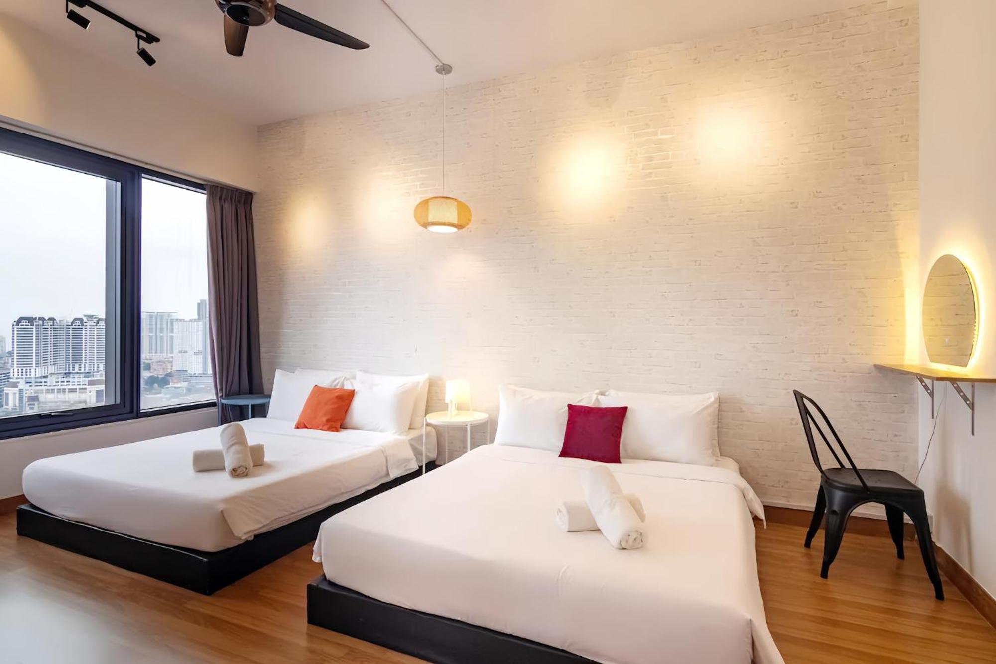 Tropicana 218 Macalister Penang Apartment Georgetown Luaran gambar