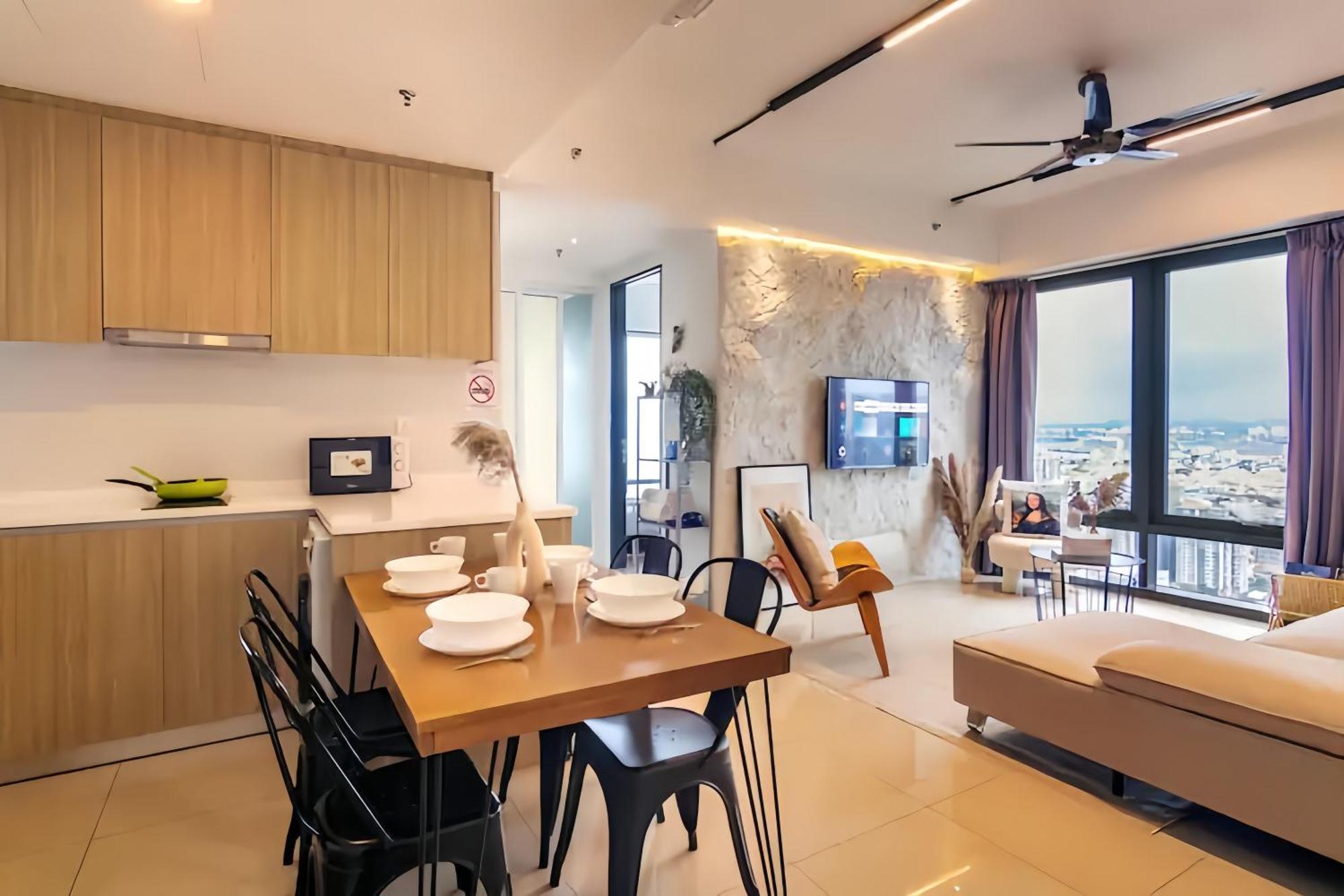 Tropicana 218 Macalister Penang Apartment Georgetown Luaran gambar