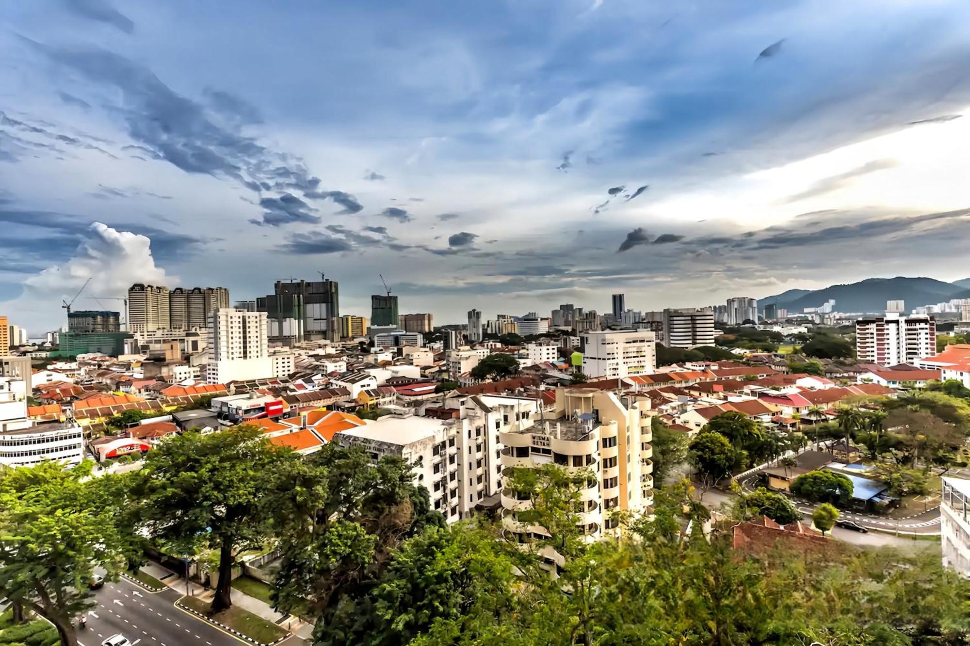Tropicana 218 Macalister Penang Apartment Georgetown Luaran gambar