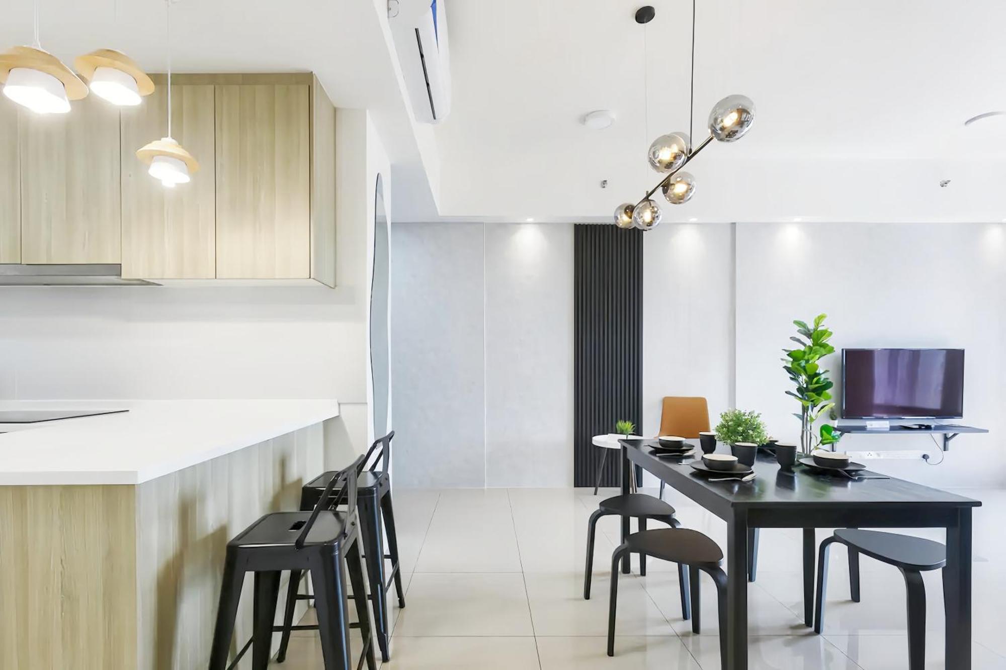 Tropicana 218 Macalister Penang Apartment Georgetown Luaran gambar