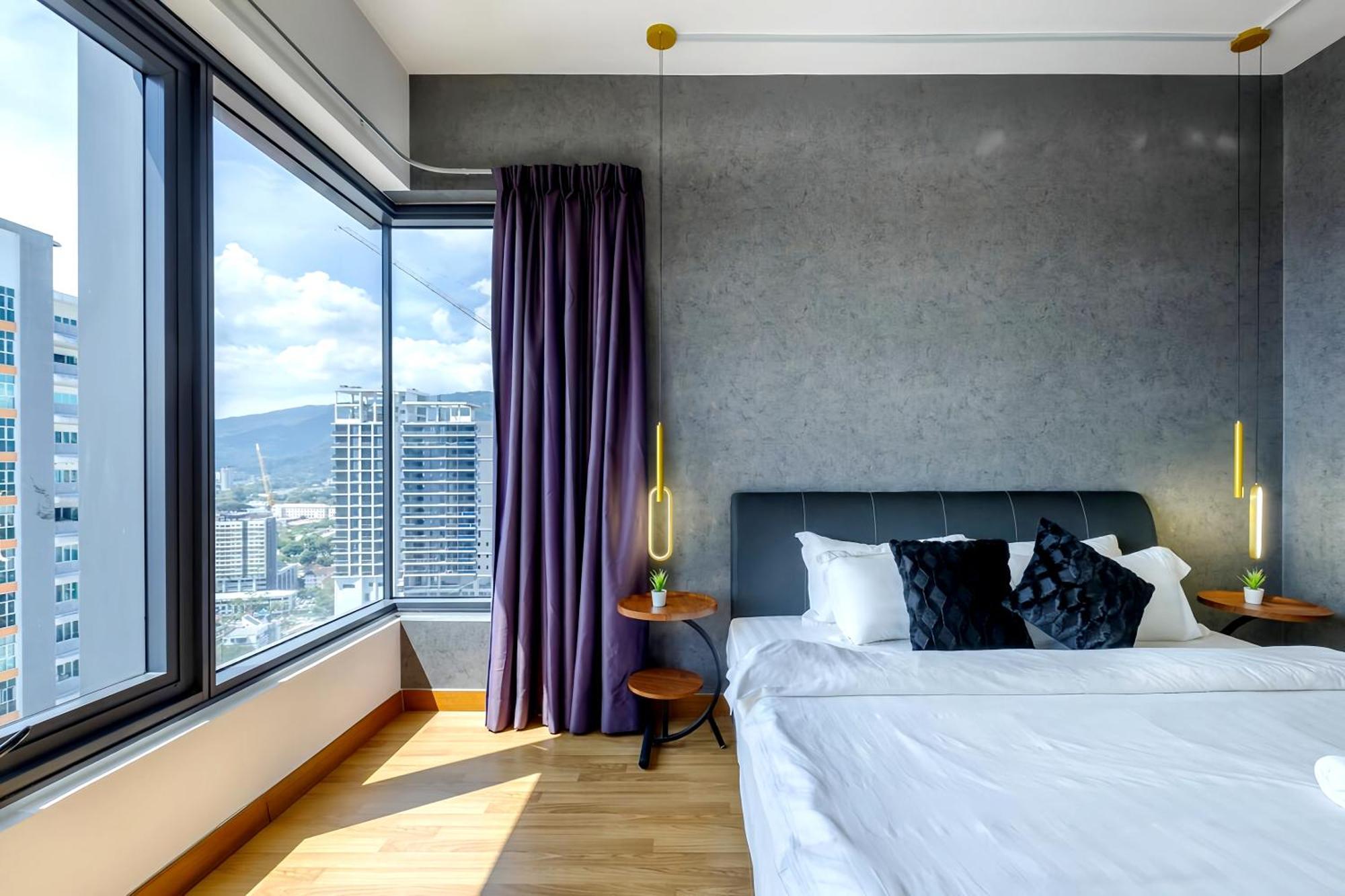 Tropicana 218 Macalister Penang Apartment Georgetown Luaran gambar